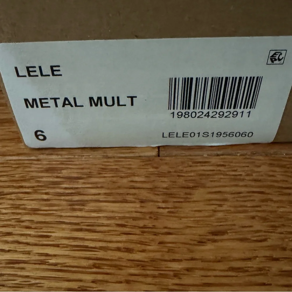 Steve Madden
Lele Two Tone Metallic Leather Strappy Dress Sandals - Picture 5 of 5